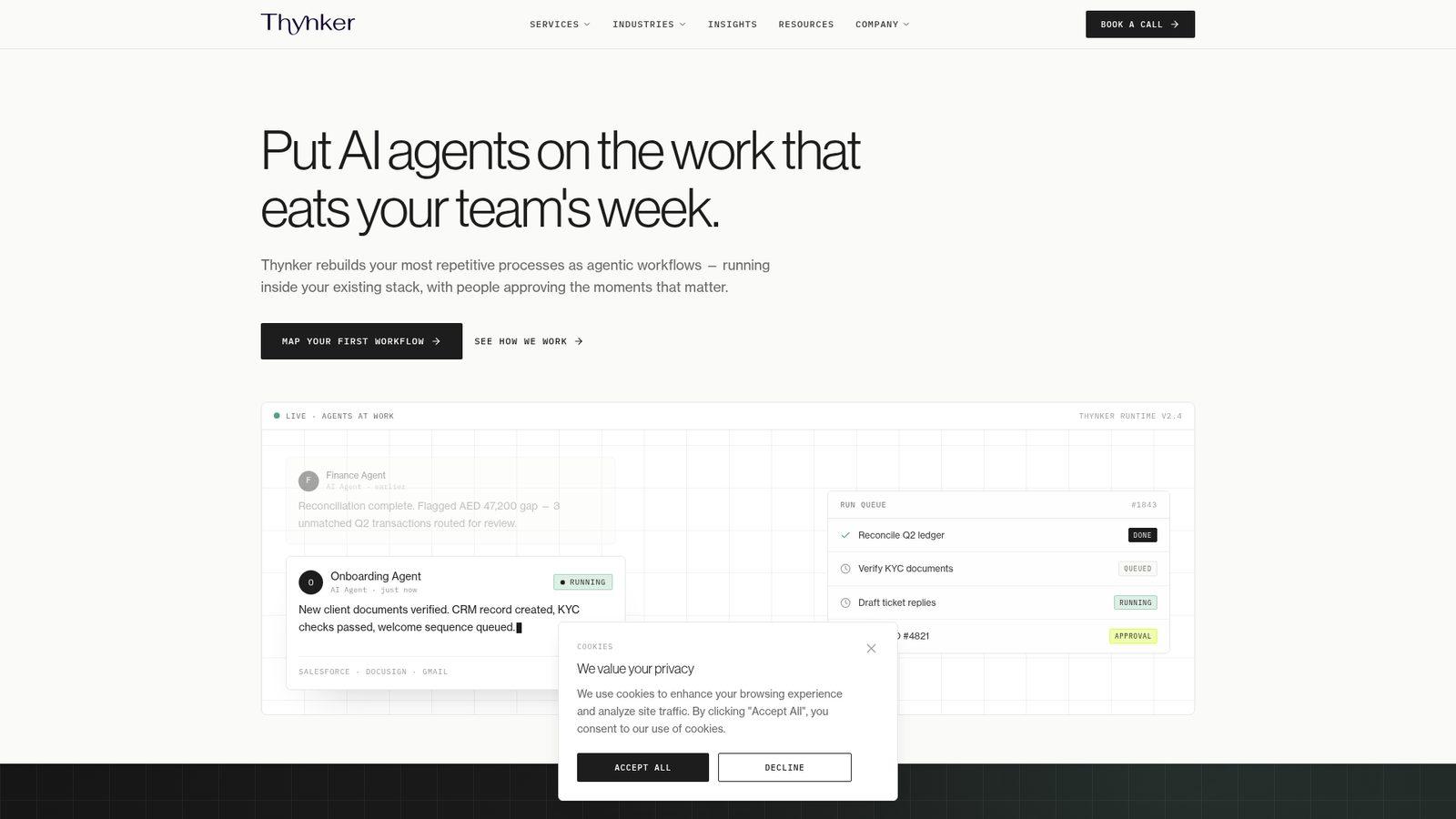 Thynker website